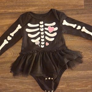 Girls Halloween TuTu Onsie